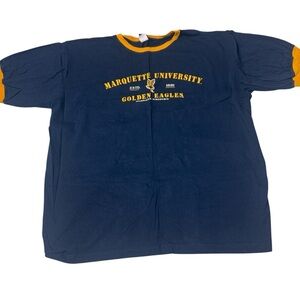 Vintage Marquette Golden Eagles tee shirt